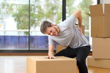 how to lift boxes