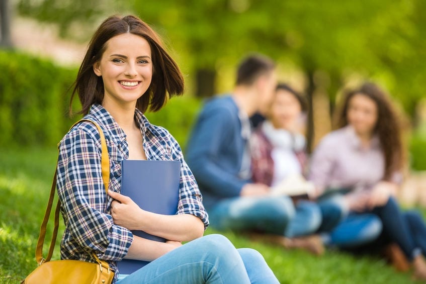 kids going to college