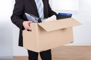 Man in suit moving 
