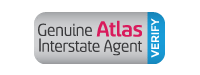 Genuine Atlas Interstate Agent stamp